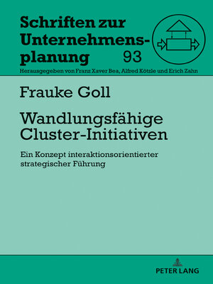 cover image of Wandlungsfähige Cluster-Initiativen